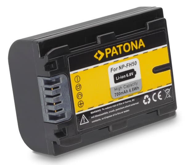 PATONA baterie pro digitální kameru Sony NP-FH50 700mAh