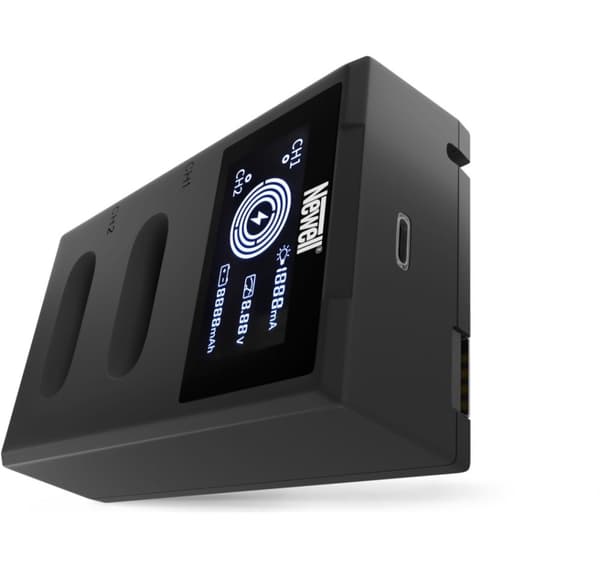 Newell-laturi FDL-USB-C, kaksikanavainen Sony NP-BX1