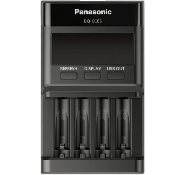 Panasonic eneloop oplader Pro BQ-CC65E