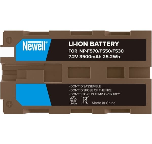 Newell akku Sony NP-F570 USB-C
