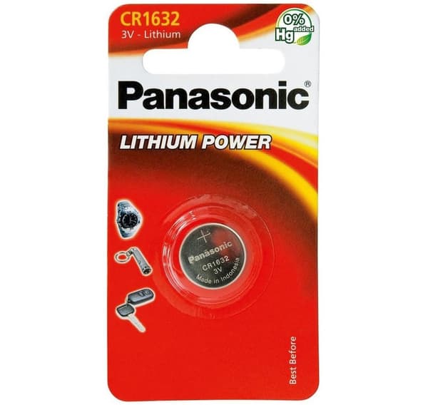Panasonic akku CR1632/1B