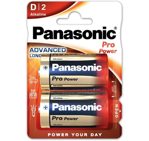 Panasonic Pro Power batteri LR20PPG/2B