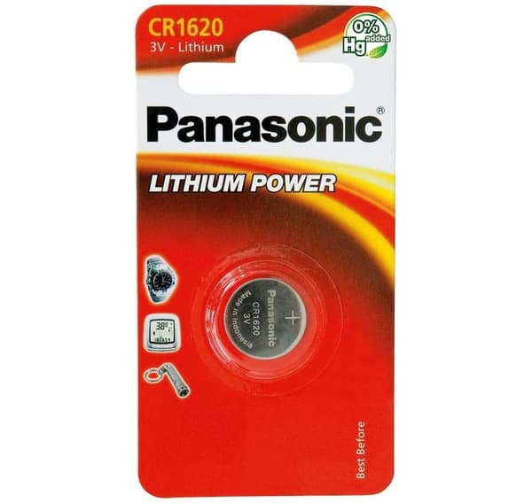 Panasonic batteri CR1620/1B