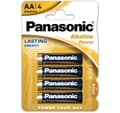 Miniatyrbillede 1 af 2: Panasonic Alkaline Power batteri LR6APB/4B