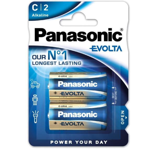 Panasonic Evolta batteri LR14EGE/2B