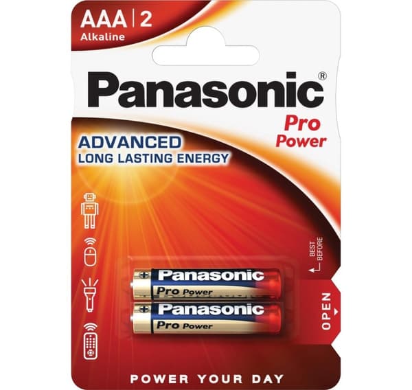 Panasonic Pro Power batteri LR03PPG/2B