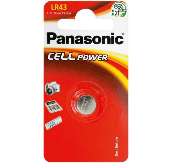 Panasonic batteri LR43/1B