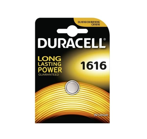 Duracell batteri CR1616/DL1616 3V/1B
