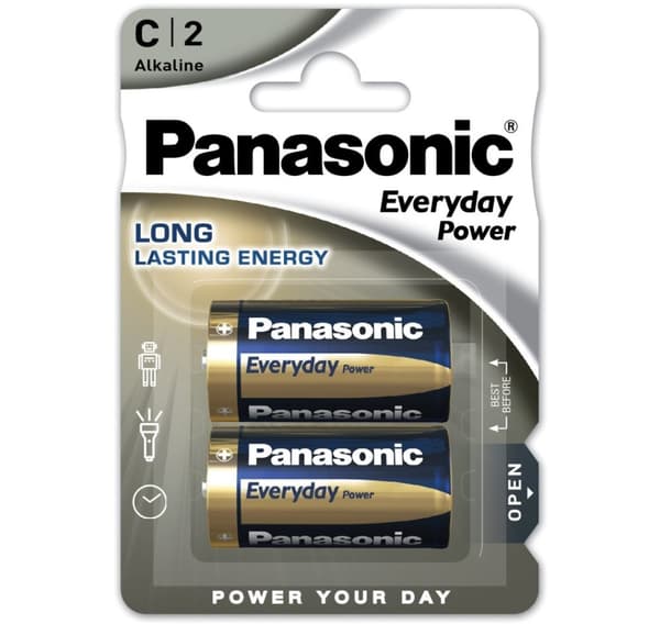 Panasonic Everyday Power batteri LR14EPS/2B