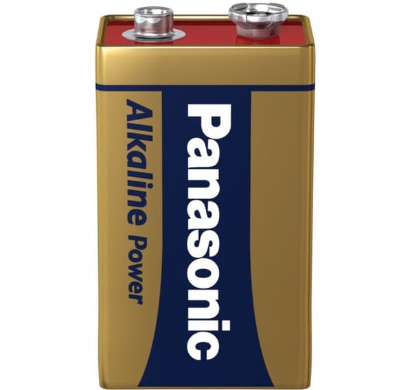 Panasonic Alkaline Power -akku 6LR61APB/1B 9V