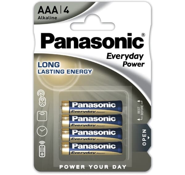 Panasonic Everyday Power batteri LR03EPS/4B