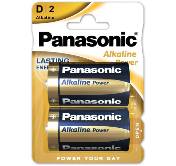 Panasonic Alkaline Power batteri LR20APB/2BP
