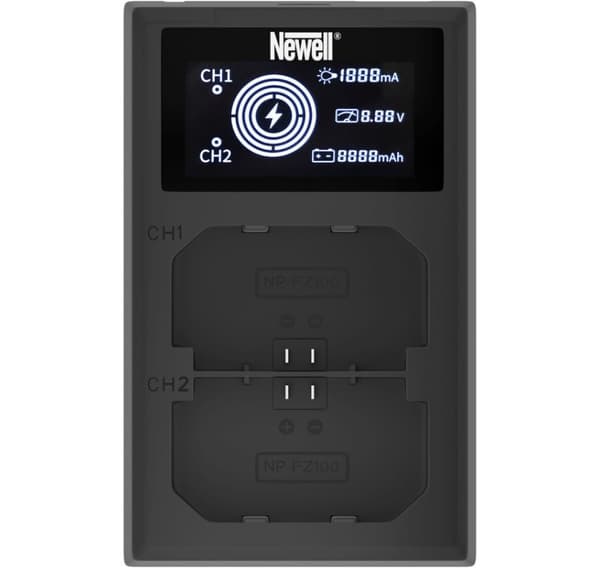 Newell batterilader FDL-USB-C Dual-Channel Sony NP-FZ100