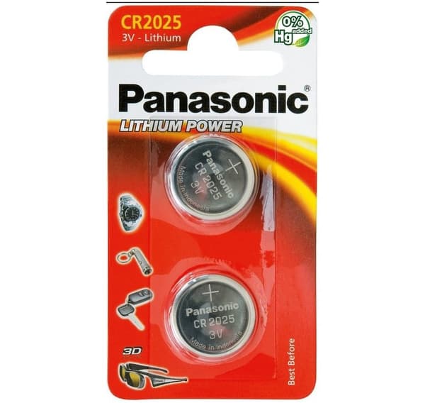 Panasonic batteri CR2025/2B