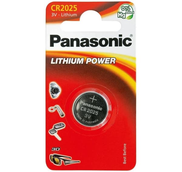 Panasonic batteri CR2025/1B