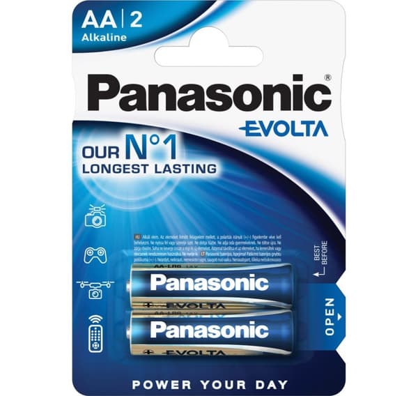 Panasonic Evolta patarei LR6EGE/2B
