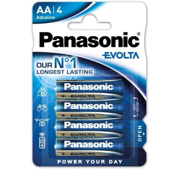 Panasonic Evolta patarei LR6EGE/4B