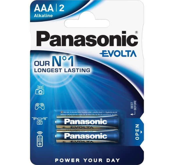 Panasonic Evolta batteri LR03EGE/2B