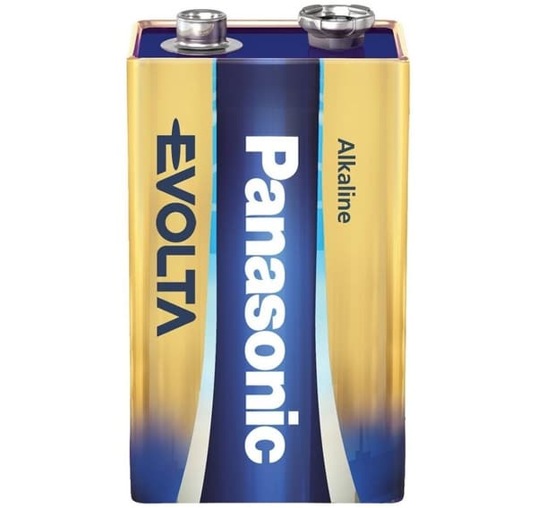 Panasonic Evolta batteri 6LR61EGE/1B 9V