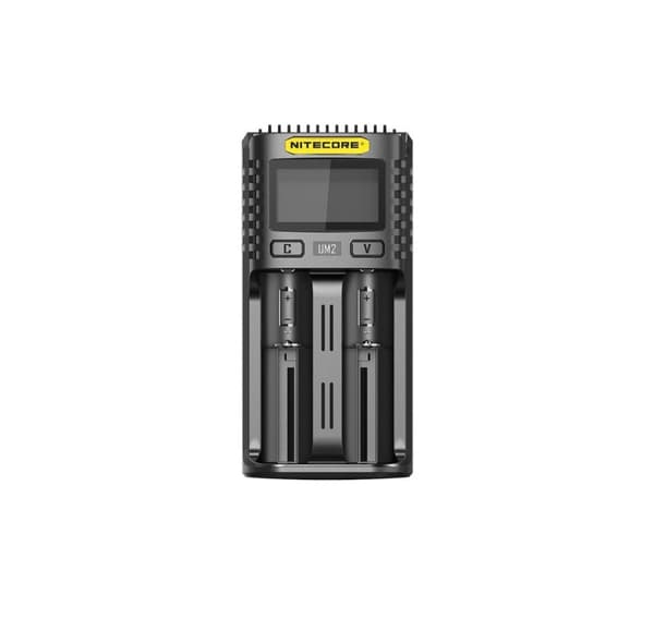 Akkulaturi 2-paikkainen/um2, Nitecore