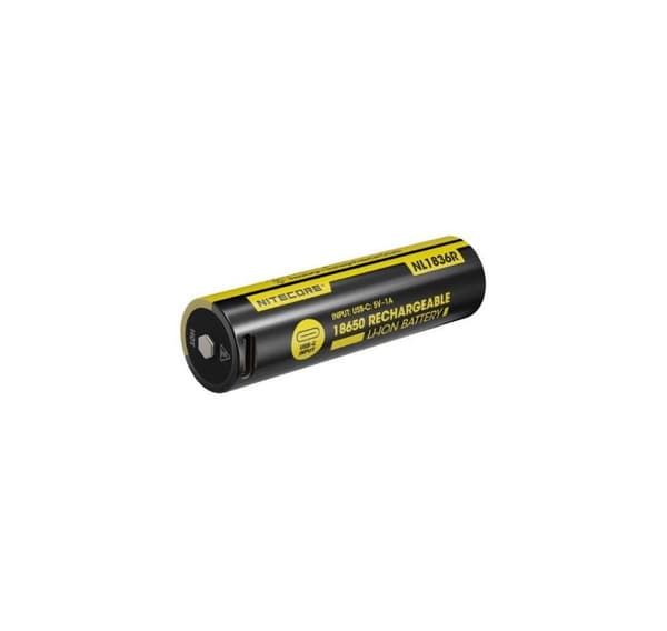 Akun palautus. Li-ion 3.6v/nl1836r (3600mah), Nitecore