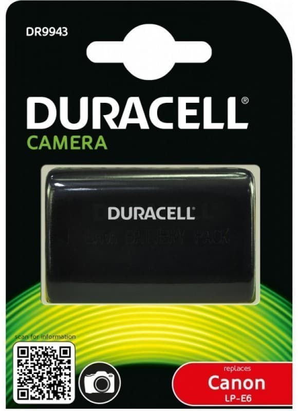 Duracell Camera Battery - replaces Canon LP-E6 Battery