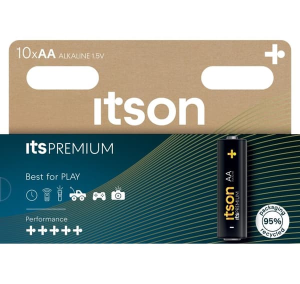 dets PREMIUM batteri Alkaline LR6IPR/10HH