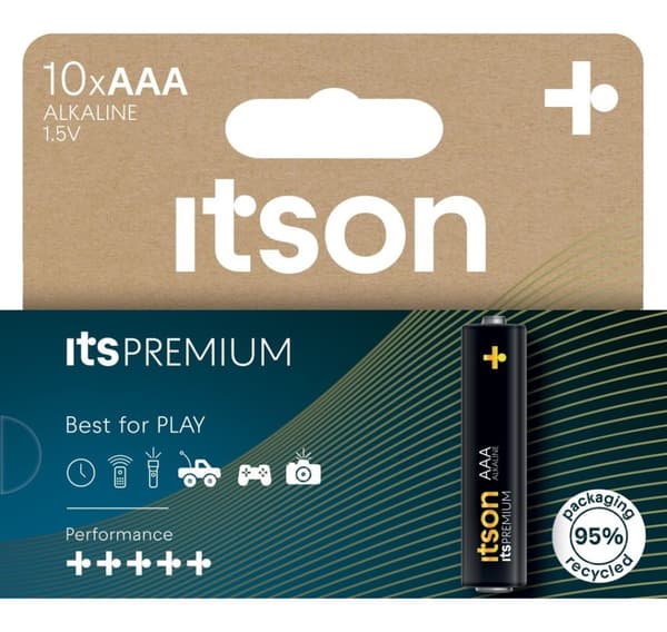 dets PREMIUM batteri Alkaline LR03IPR/10HH