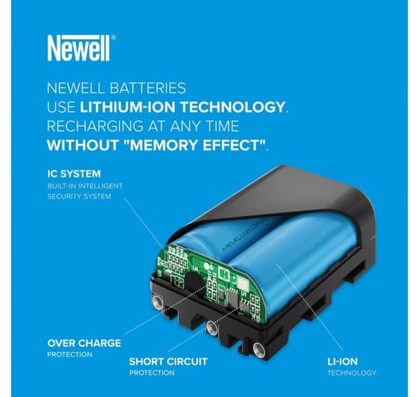 Newell akku Sony NP-F770 USB-C