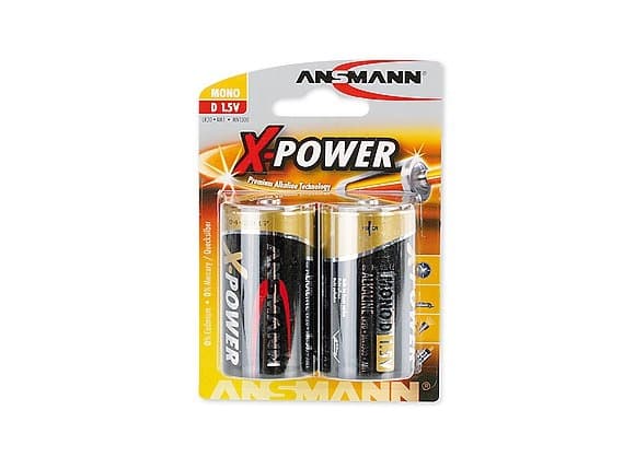 Batteri D2xLR20 " X-POWER " , Ansmann
