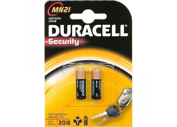 Batteri Alkaline MN21 12V, 2-pak, Duracell