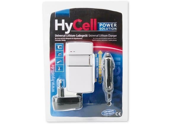 Batterioplader 5025143 UNIVERSAL LITHIUM OPLADER, Hycell