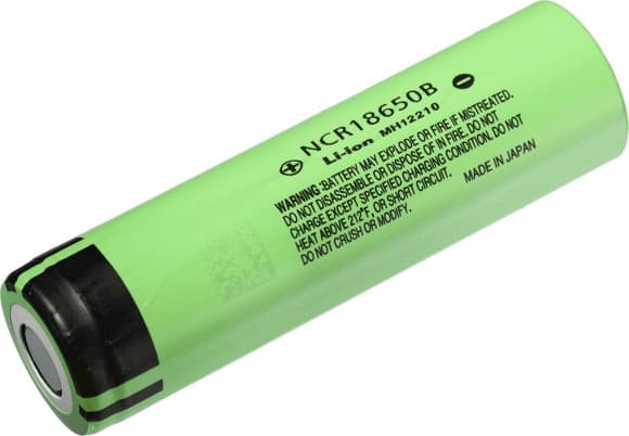 Batteri genopladeligt NCR18650B, Panasonic