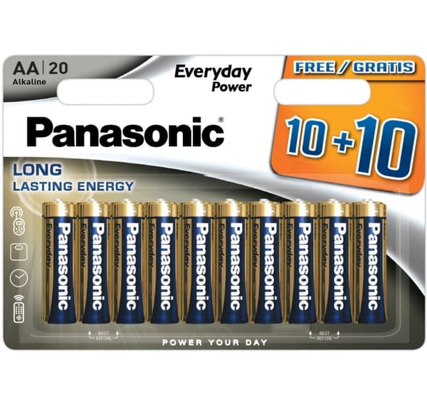 Panasonic Everyday Power battery LR6EPS/20BW (10+10)