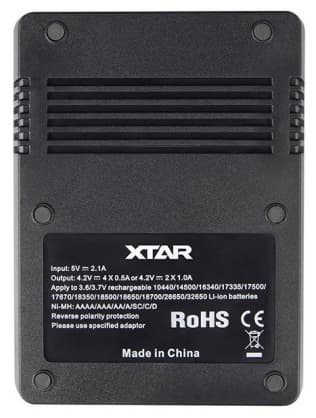 Battery Charger, VC4 Charger, XTAR
