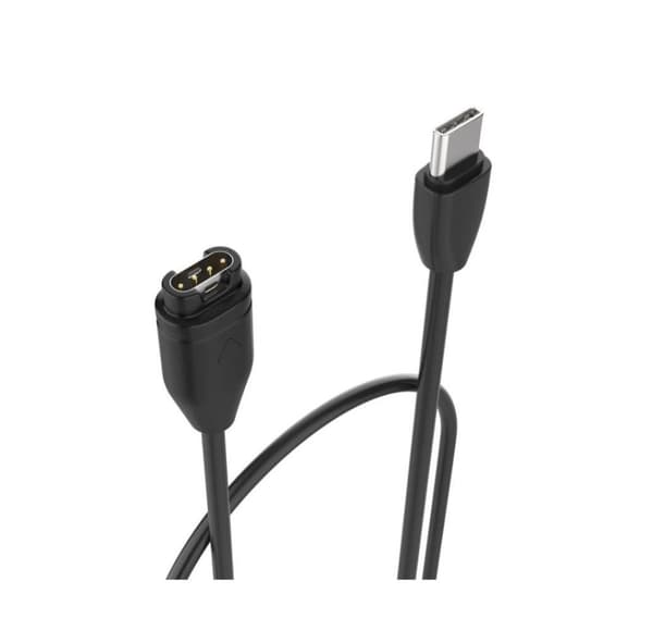 Fast USB-C-laddningskabel för Garmin Fenix 5/6/7/7X, Epix, Venu 2/3, Vívoactive 3/4/5, FIXDW-796-C