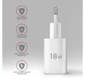 Miniatyrbillede 5 af 7: AXAGON, Vægoplader 1x port USB-A, QC3.0/AFC/FCP/Apple, 18W, ACU-QC18W