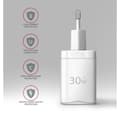Miniatyrbilde 4 av 6: AXAGON, Vegglader 2x port (USB-A+USB-C), 30W, ACU-PQ30W