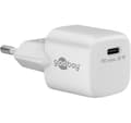 Miniatyrbillede 1 af 3: Goobay, USB-C PD GaN Hurtigoplader Nano (20 W), Hvid
