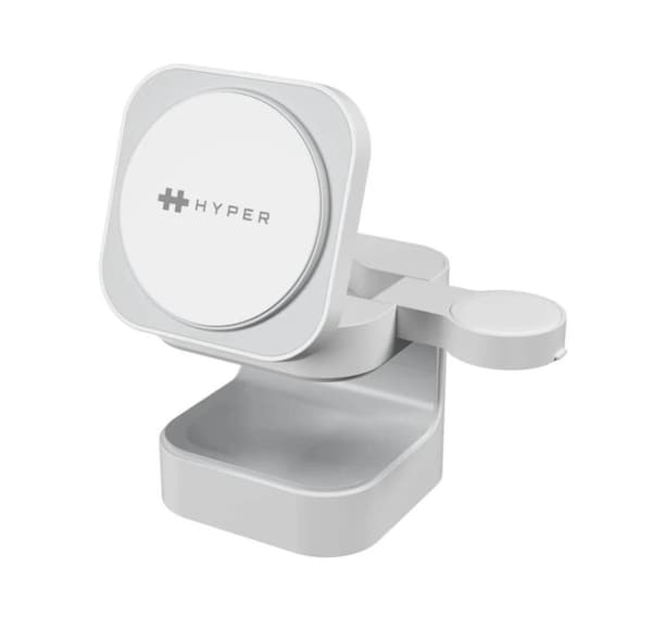 Hyper, Hyperjuice Qi2 3-i-1 magnetisk ladestativ