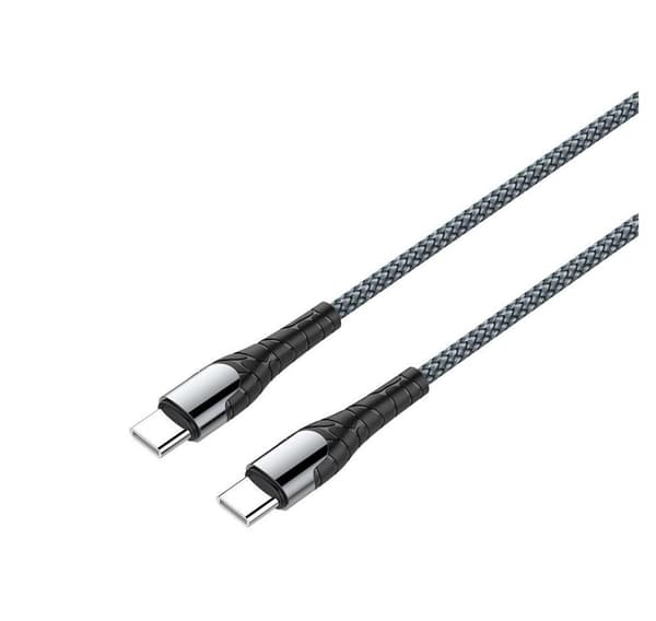 ColorWay, Kabel Type-C - Type-C (PD Hurtigopladning 65W) 3.0A, 1m, CW-CBPDCC040-GR