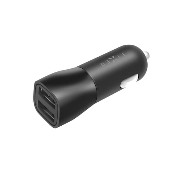 Fast, dobbelt USB biloplader