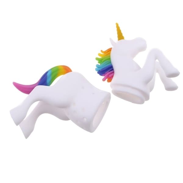 Tesil / Tehållare i Silikon - Ponny / Unicorn - Enhörning