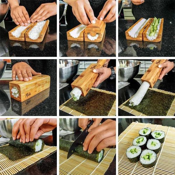 Sushirullare i Bambu - Rullare & Redskap för Sushi