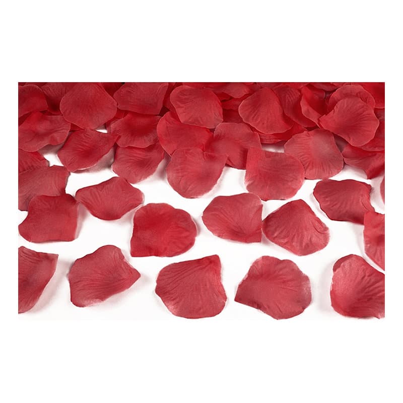 100-Pack - Rosenblad Blad Rosor - Ljusröda - Alla hjärtans dag
