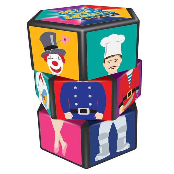 Miks & Match Puslespill for Barn – Leke
