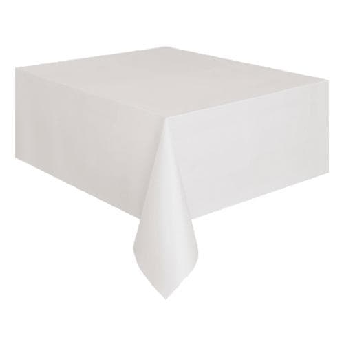 Plastduk / Bordsduk / Duk till Bord - Vit