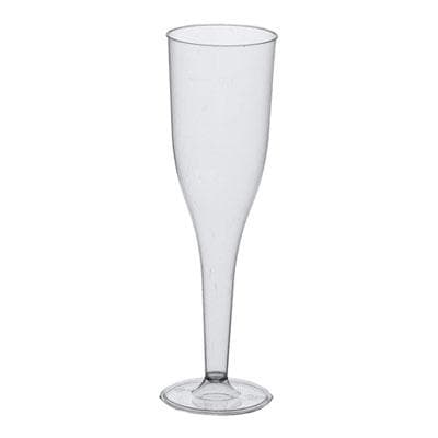 10-Pak Champagne Glas i Plast / Plastikglas - 100ml