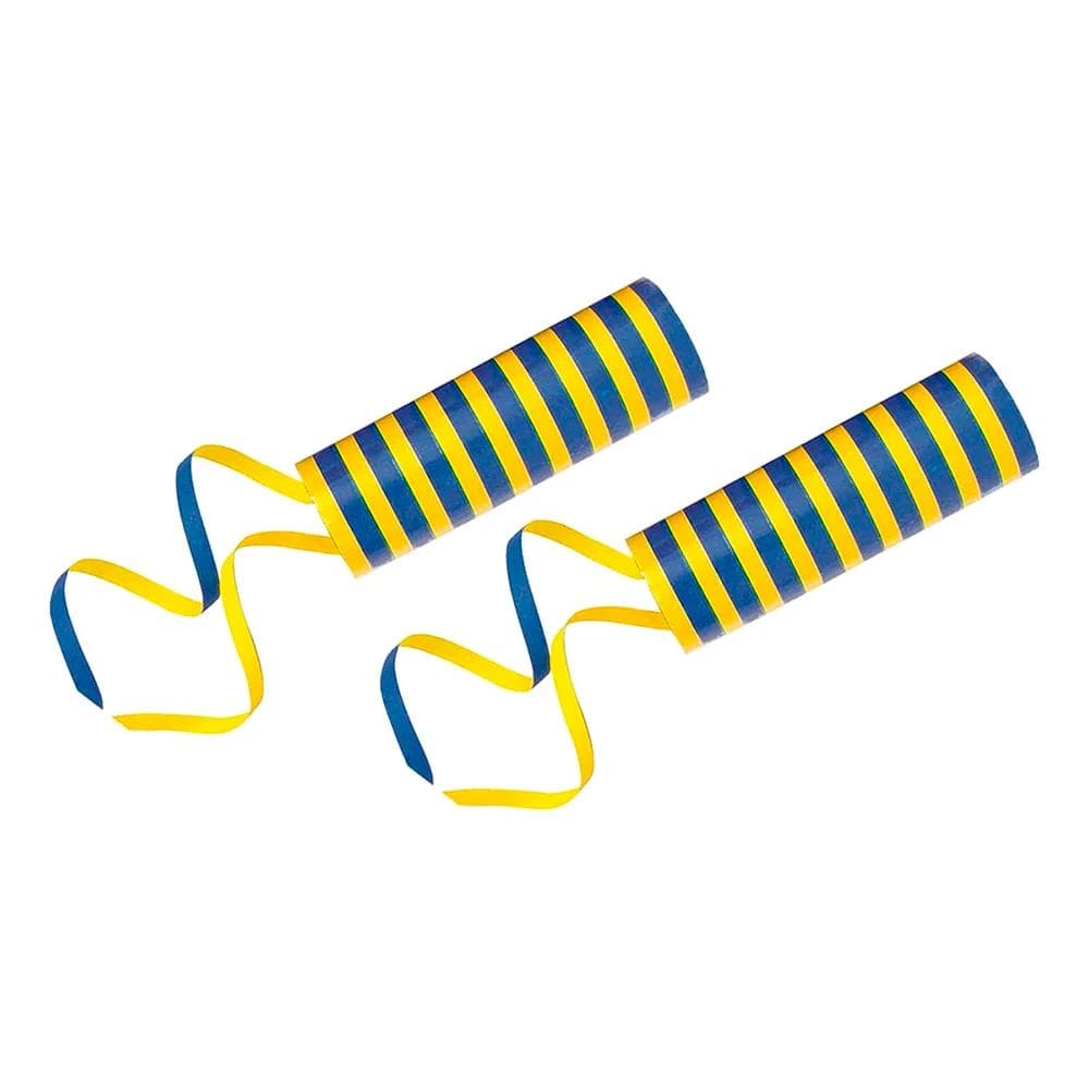2-Pack - Serpentin Gul/Blå - Sverige