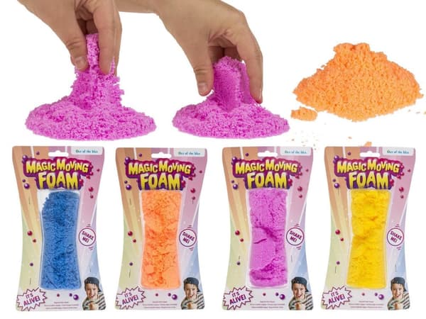Magisk Sand - Torkar inte ut - 65g - Välj färg Keltainen
